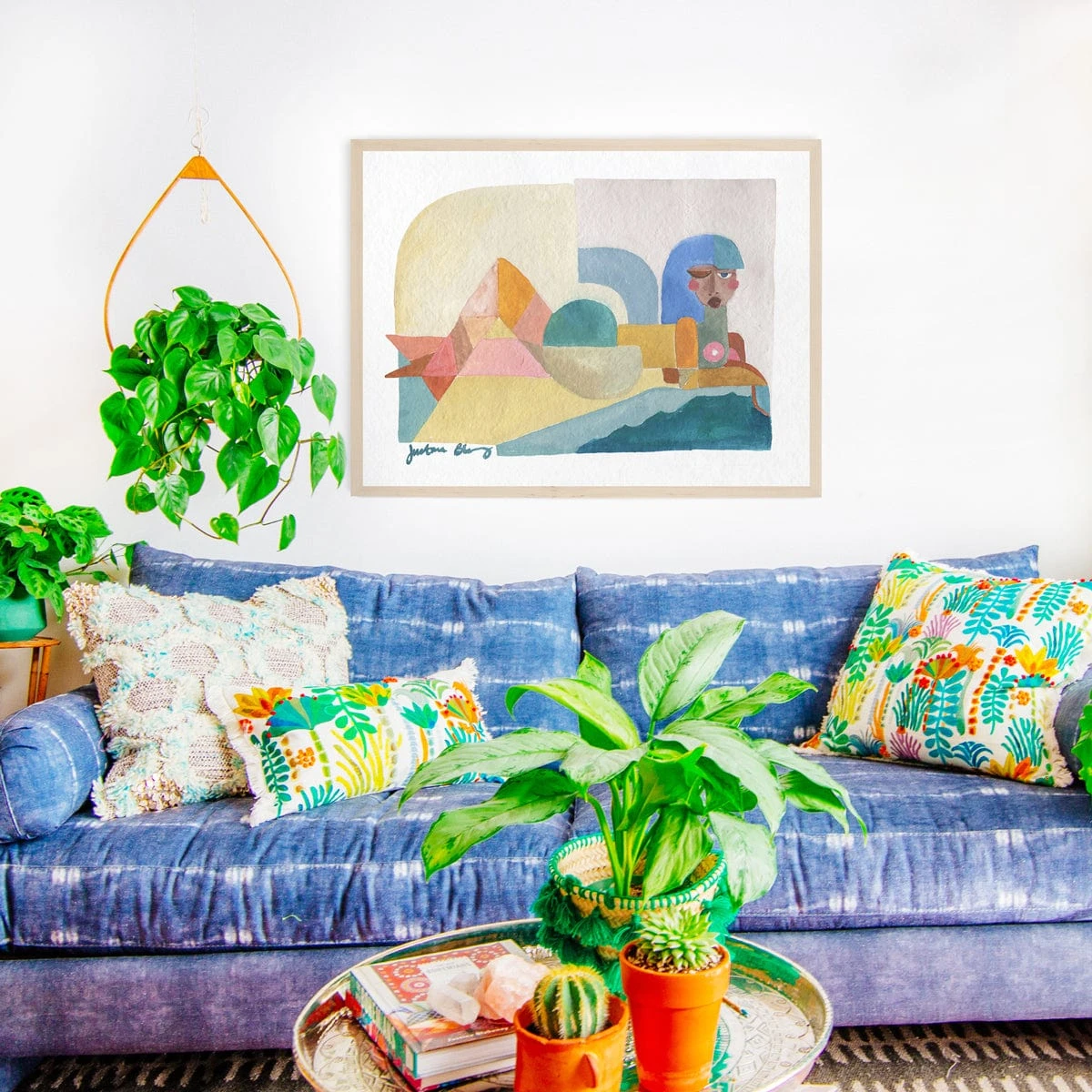 Test The Waters 2 Art Print By Justina Blakeney 5 Test The Waters 2 Art Print By Justina Blakeney - Image 5