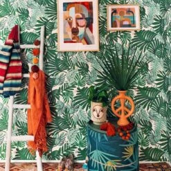 Jungalow Spice Ombre Pom Pom Mini Garland By Like A Lion™ -Jungalow 1111aja green 1024x1024 3687be47 63d6 4935 af5c 4ee60bb7fdfe