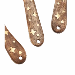 Nakshatra Stars Cheese Knives Set Of 3 - Wood, Brass Inlay 5 Nakshatra Stars Cheese Knives Set Of 3 - Wood, Brass Inlay -Jungalow 166063 6b606014 a891 4b53 9f64 8ce3e9361bad PhotoRoom