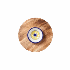 Jalini Wood Cheese Board + Ceramic Condiment Bowl Set -Jungalow 186705 f1854611 0d2c 4d65 839c a216d967f809 PhotoRoom