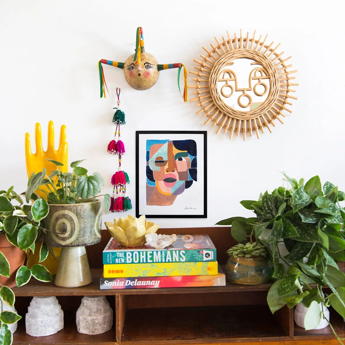 Face 4 Art Print By Justina Blakeney 5 Face 4 Art Print By Justina Blakeney - Image 5