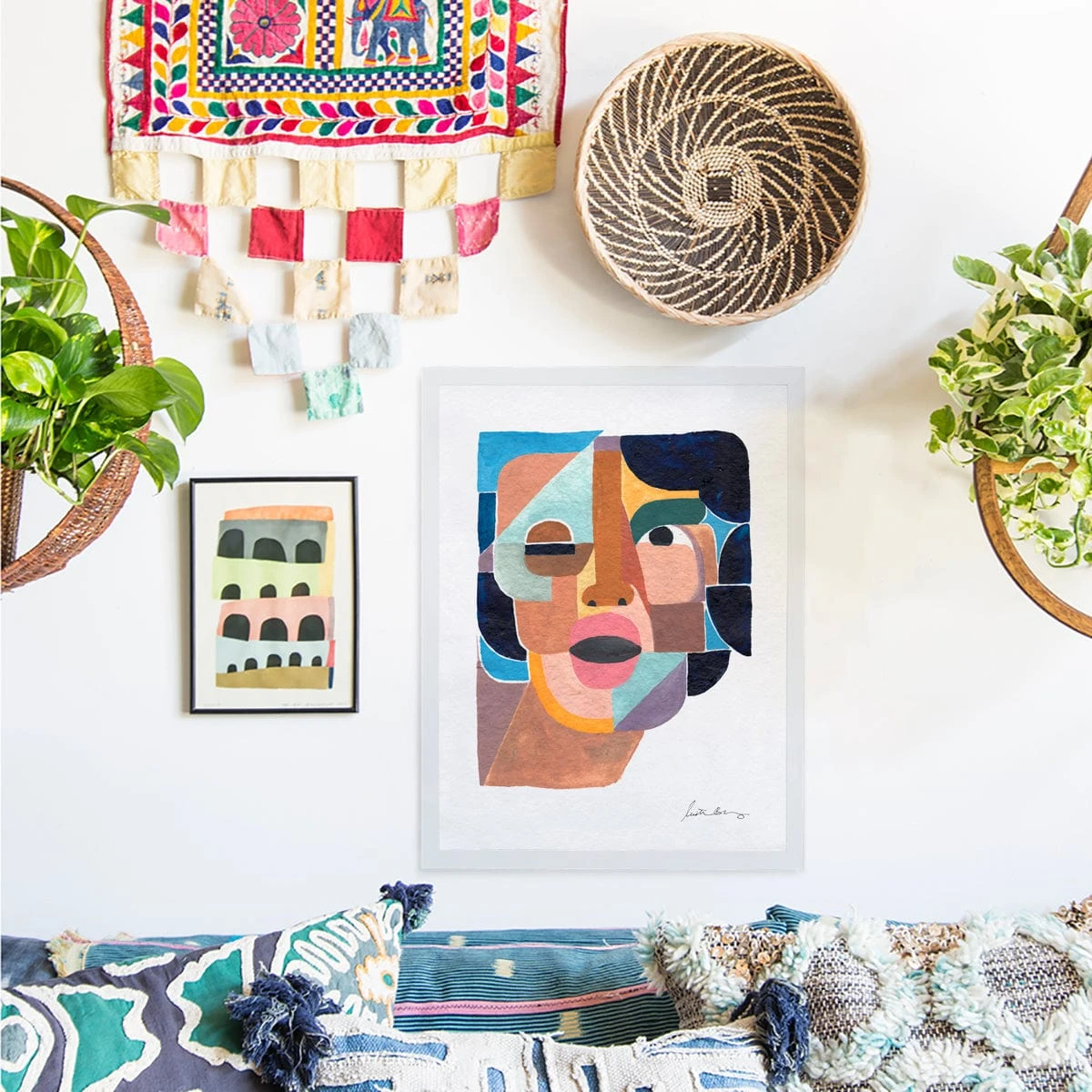 Face 4 Art Print By Justina Blakeney 6 Face 4 Art Print By Justina Blakeney - Image 6