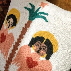 Angels Sing Hook Pillow By Jungalow® -Jungalow 51 d7882e13 3143 4794 ac4e d7b6ba19361c