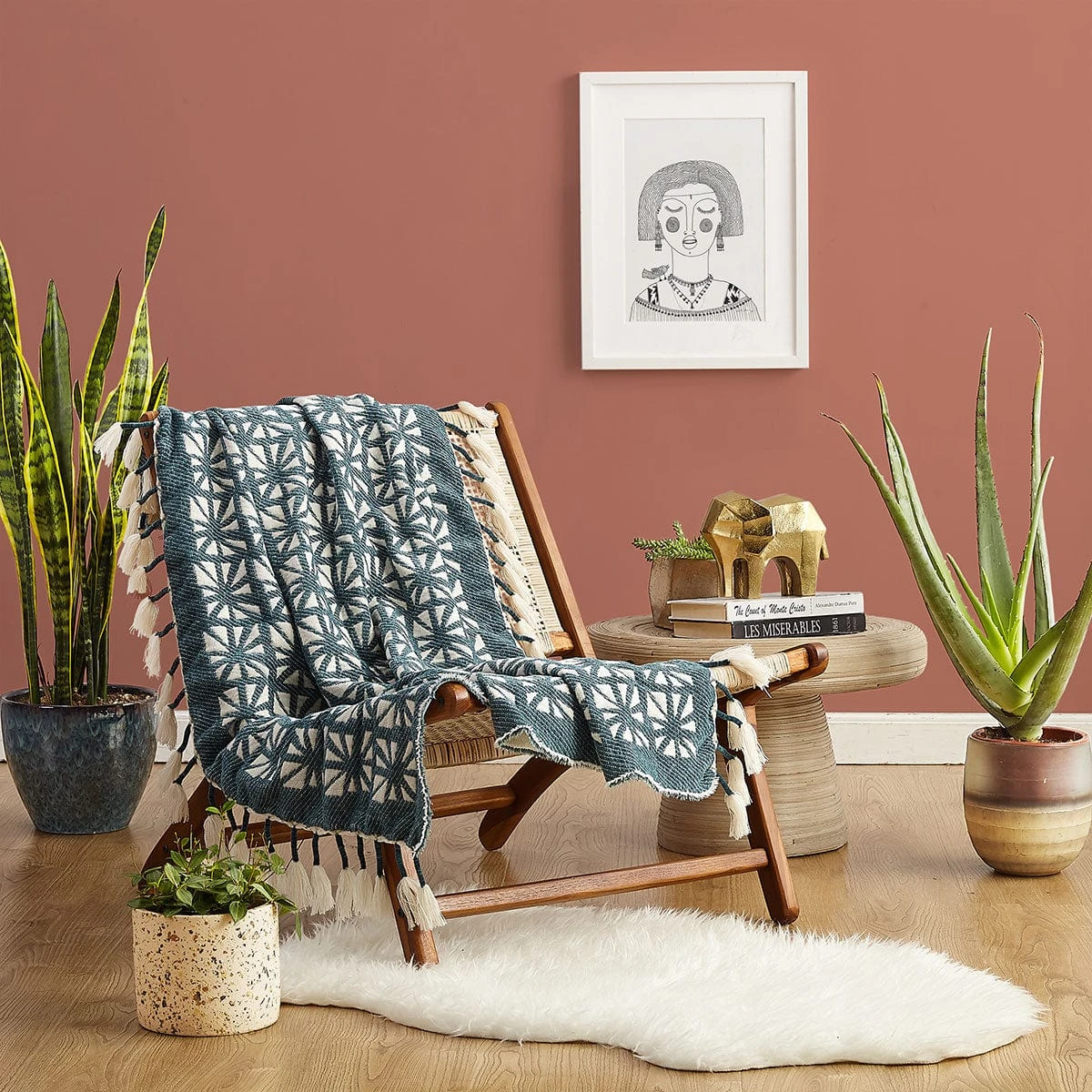 Planetarium Throw Blanket By Jungalow® 3 Planetarium Throw Blanket By Jungalow® - Image 3