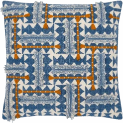 Blue Rabia Pillow