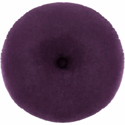 Purple Velvet Round Pillow