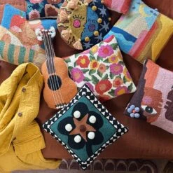 Diamonds And Pearls Hook Pillow By Jungalow® -Jungalow DP