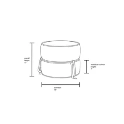 Olivia Round Pouf Rust - Opalhouse™ Designed With Jungalow™ 9 Olivia Round Pouf Rust - Opalhouse™ Designed With Jungalow™ -Jungalow GUEST 2dec2442 055a 49e6 a91f e3a92174e078