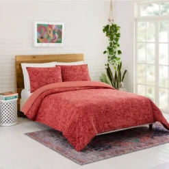 Justina Blakeney For Makers Collective 3pc Birds And Bee Duvet Set