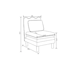 Bencia Slipper Chair Mustard - Opalhouse™ Designed With Jungalow™ -Jungalow GUEST 4d80f964 dbda 460c 8ee2 654eb7314d72