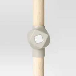 7.5'x7.5' Decorative Trim Scalloped Outdoor Market Umbrella Blue - Opalhouse™ Designed With Jungalow™ -Jungalow GUEST 5e2481f7 3c2c 4690 b3cb fab28cd5ef30