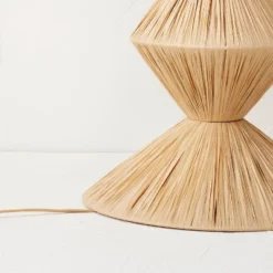 Faux Raffia Floor Lamp Brown (Includes LED Light Bulb) - Opalhouse™ Designed With Jungalow -Jungalow GUEST 722eef02 bd1a 4345 bc17 2300537469fc