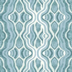 7.5'x7.5' Decorative Trim Scalloped Outdoor Market Umbrella Blue - Opalhouse™ Designed With Jungalow™ -Jungalow GUEST 778d769b 0a3f 4948 9dbe 86956332b357