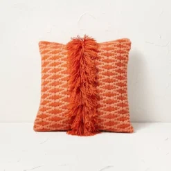 Diamond Textured Woven Square Throw Pillow - Opalhouse™ Designed With Jungalow™ -Jungalow GUEST b0fe7ee4 9d38 46a1 a3b6 673833465970