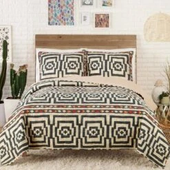 Justina Blakeney For Makers Collective 3pc Hypnotic Quilt Set