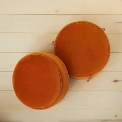 Olivia Round Pouf Rust - Opalhouse™ Designed With Jungalow™ 7 Olivia Round Pouf Rust - Opalhouse™ Designed With Jungalow™ -Jungalow GUEST c9dd8b4f 6724 4b6d b4cd 58d229a78600