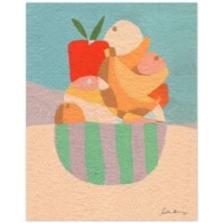 Abbon Art Print By Justina Blakeney -Jungalow Harvest1 Shadow 5d4d4ca8 c414 4858 9826 a713ee04cf76