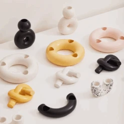 Cream Knot Candle Holder -Jungalow IMG14569bh PhotoRoom 9cdce108 fc7f 4b8b ad00 e8d35827619d