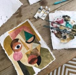 Face 1 Art Print By Justina Blakeney -Jungalow IMG 9274 81c2a7e7 13e0 440d 8a89 126dcddfb7d8