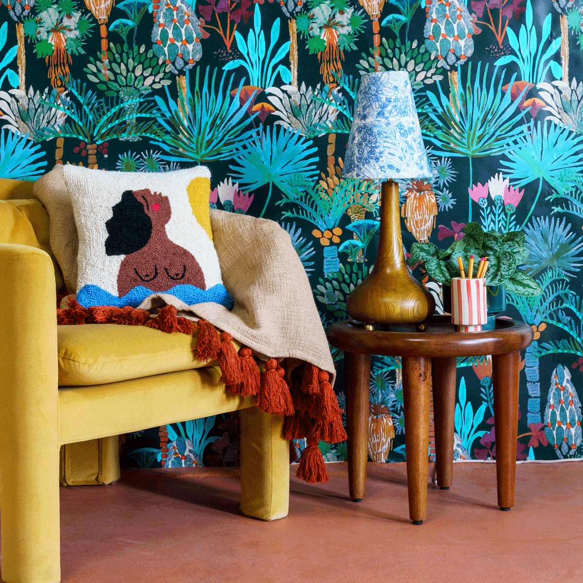 Jungalow Ladera Lamp Shade By Like A Lion™ 4 Jungalow Ladera Lamp Shade By Like A Lion™ - Image 4