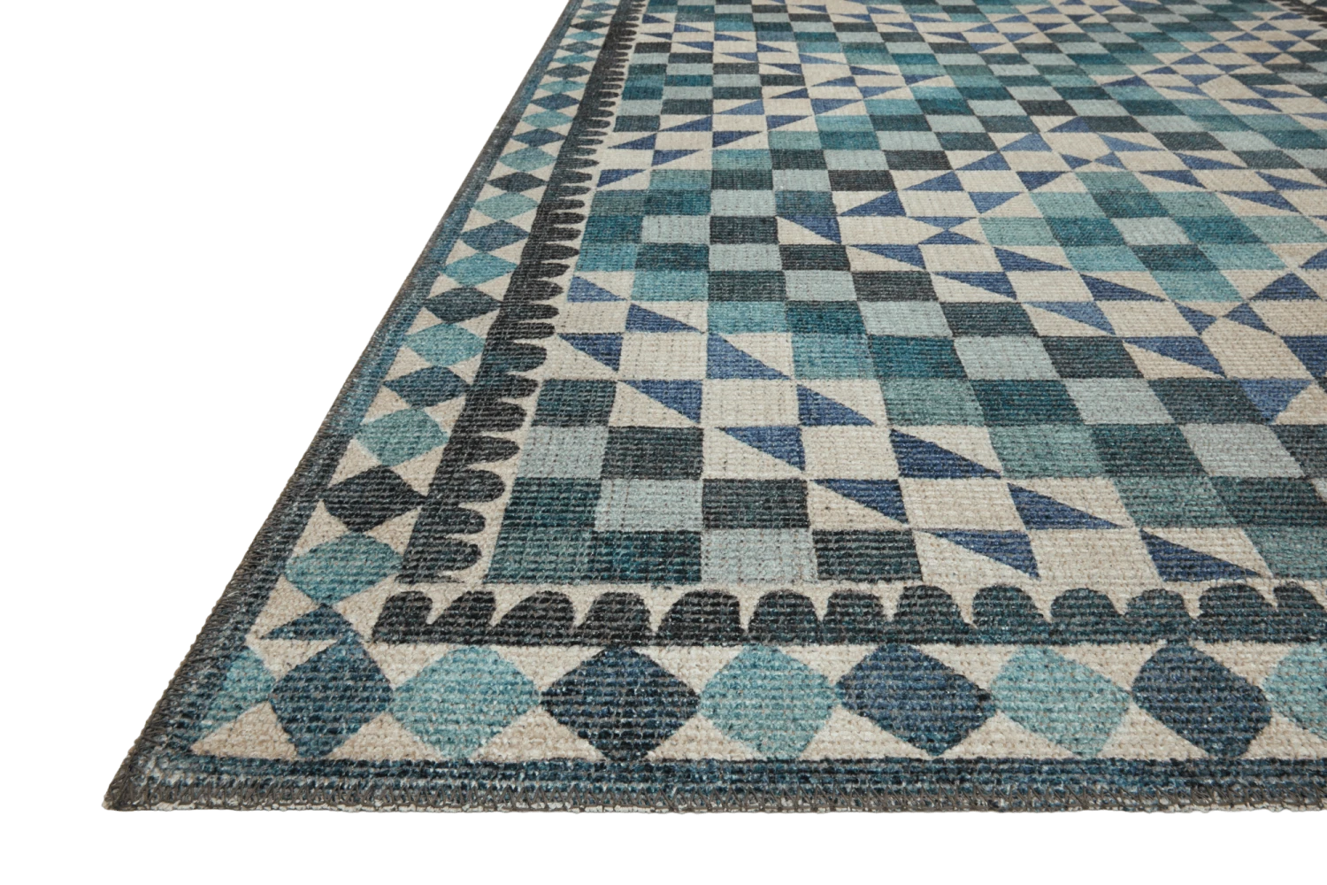 Malik Ocean Rug By Justina Blakeney® X Loloi 3 Malik Ocean Rug By Justina Blakeney® X Loloi - Image 3