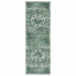 Miki Green Rug -Jungalow MIKAMIK 06GRMI alternate 3 PhotoRoom