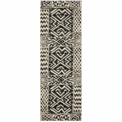 Miki Black Rug 6 Miki Black Rug -Jungalow MIKAMIK 13IVBL alternate 3 PhotoRoom