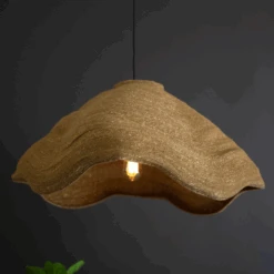 Mendoza Scalloped Dome Hanging Pendant Lamp