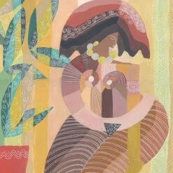 Spirals And Pearls Art Print By Justina Blakeney