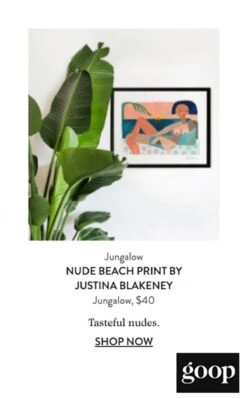 Nude Beach At Sunset Art Print By Justina Blakeney -Jungalow Nude Beach At Sunset Goop November 2020 Lover s Gift Guide fd6a4121 a707 40ef 9d2b e69586c2c083