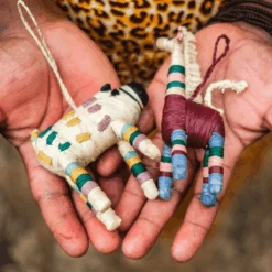 Garnet & Green Giraffe Holiday Ornament 9 Garnet & Green Giraffe Holiday Ornament -Jungalow OO.20132 OO.20127Artisan 1800x1800 PhotoRoom