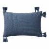 Stone Blue Embroidered Pillow By Justina Blakeney® X Loloi