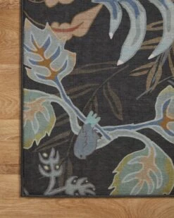 Pisolino Black Rug By Justina Blakeney® X Loloi -Jungalow PISOPSO 07BLML 25