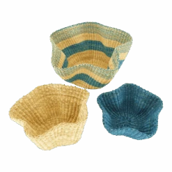 Oceans Wavy Basket Set