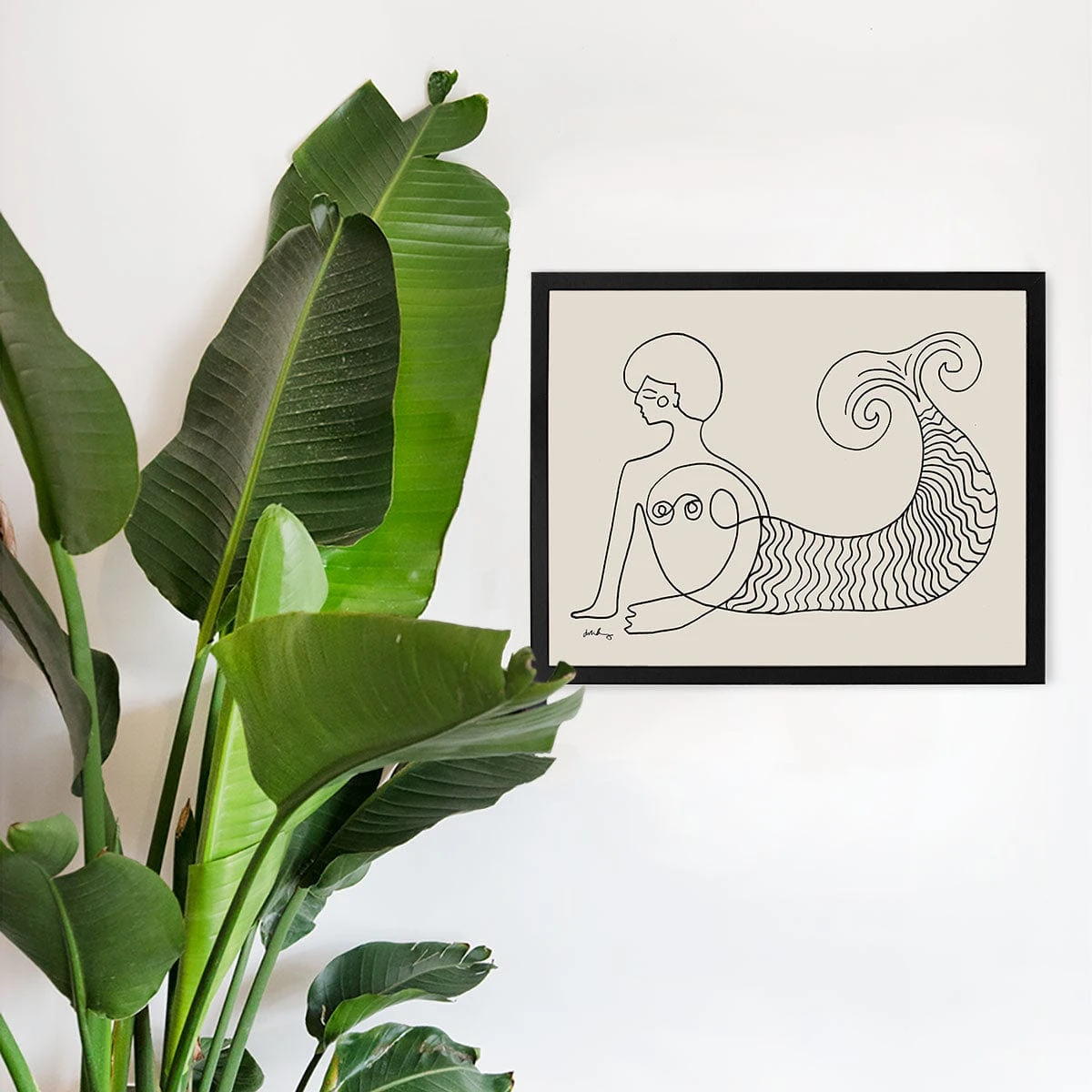 Sisters Of The Sea 1 Art Print By Justina Blakeney 2 Sisters Of The Sea 1 Art Print By Justina Blakeney - Image 2