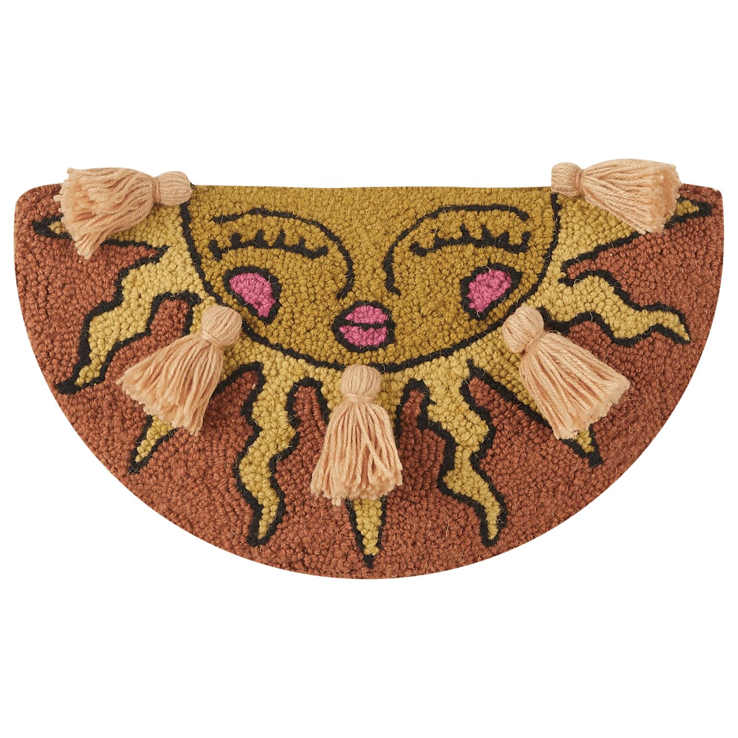 Sol Semi-Circle Hook Pillow By Jungalow® 1 Sol Semi-Circle Hook Pillow By Jungalow®