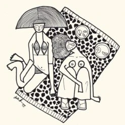 Summer Sisters Art Print By Justina Blakeney