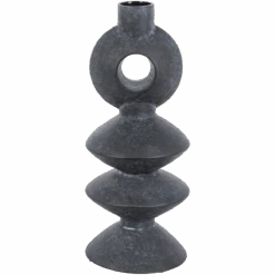 Dark Grey Kulon Vase -Jungalow YAG 006 PhotoRoom