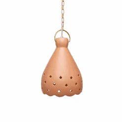 Jungalow Almada Scalloped Pendant In Blush Justina Blakeney™