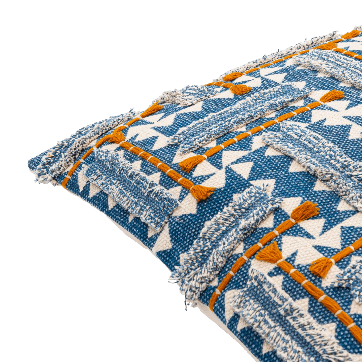 Blue Rabia Lumbar Pillow 2 Blue Rabia Lumbar Pillow - Image 2