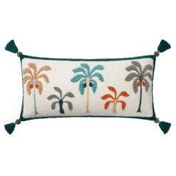 Beaded Palm Tree Pillow By Justina Blakeney® X Loloi