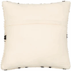 Idrissa Shag Pillow -Jungalow bes002 detail back PhotoRoom