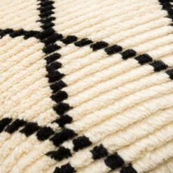 Idrissa Shag Pillow -Jungalow bes002 detail texture