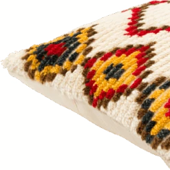 Jariti Shag Pillow -Jungalow bes004 detail corner PhotoRoom