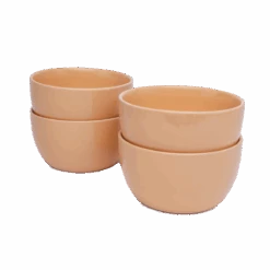 Tierra Bowl Set In Peach By Jungalow® -Jungalow bowls2
