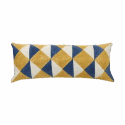 Jiva Block Printed Lumbar Pillow