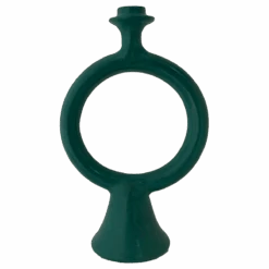 Circle Candle Holder -Jungalow circle candle holder green