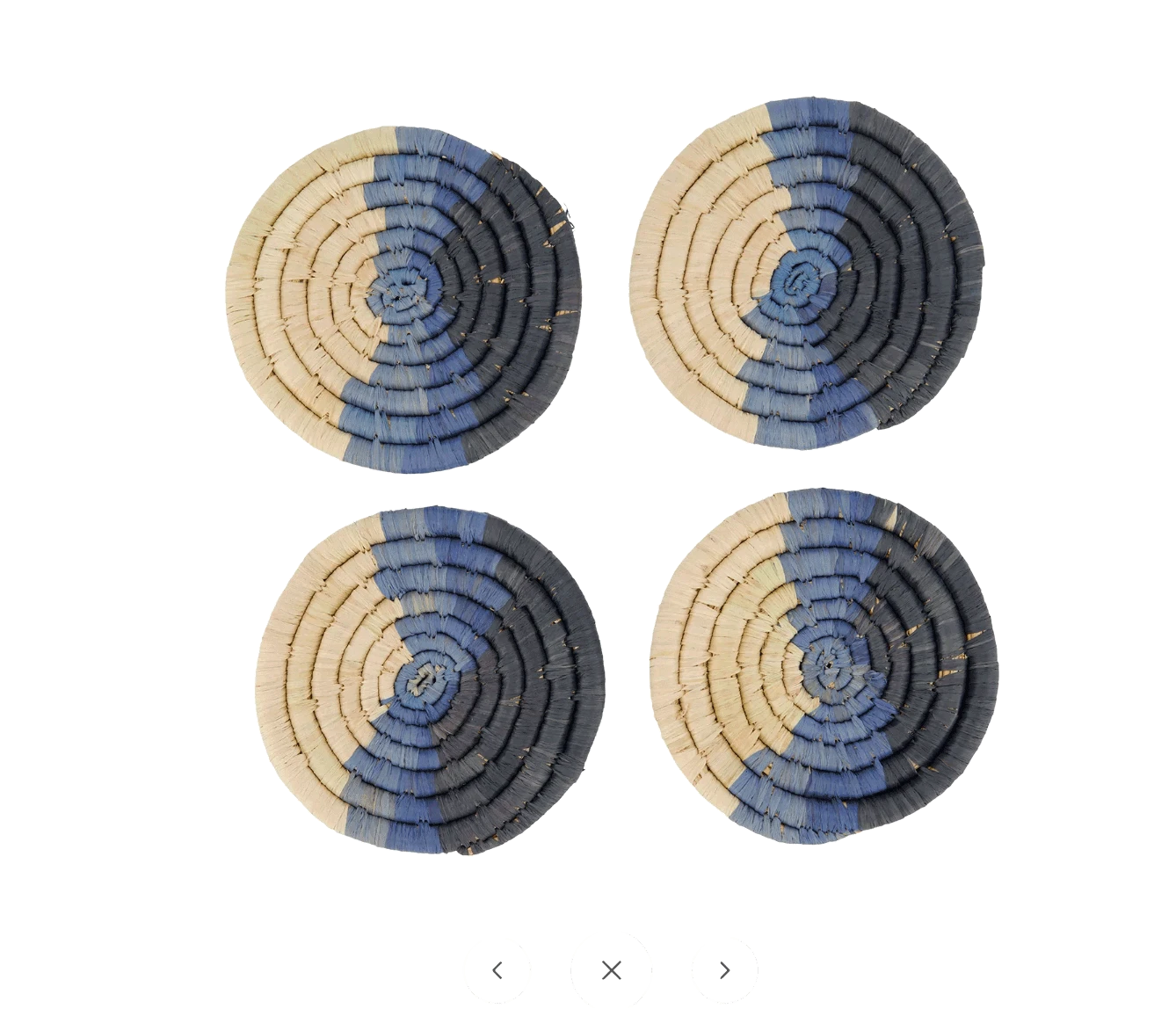 Tonal Blue Coasters 1 Tonal Blue Coasters