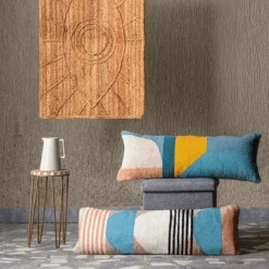 Hadley Geometric Lumbar Pillow -Jungalow day one1101 PhotoRoom