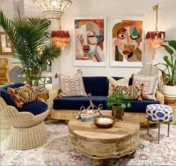 Face 3 Art Print By Justina Blakeney -Jungalow face1 2 b03db56a afd7 468d 9a8d 10f4a2ca9bdb